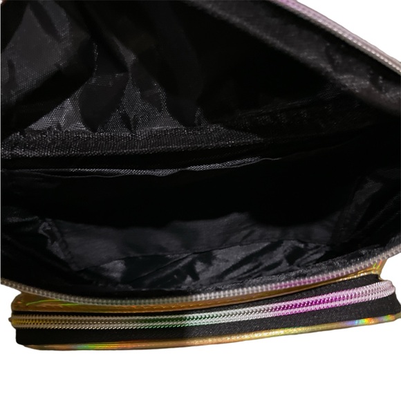 Athleta Gold Over America Tour gold belt bag EUC, spot on back - Picture 5 of 11